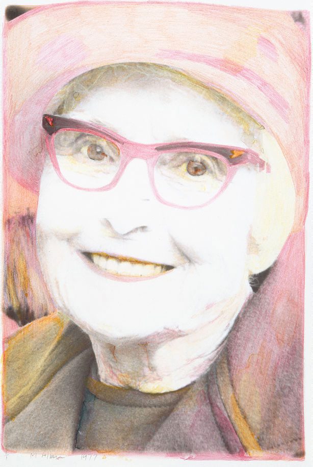 Micky Allan (Australian, b. 1944) 'Old age' 1978