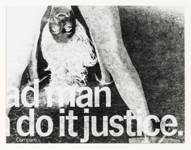 Robert Heinecken (American, 1931-2006) 'Are You Rea #15' 1968 Robert Heinecken (American, 1931-2006) 'Are You Rea #15' 1968