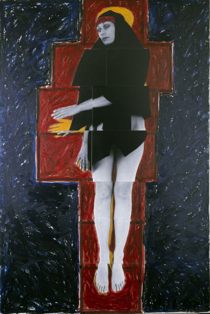 Julie Rrap. 'Persona and shadow: Madonna' 1984