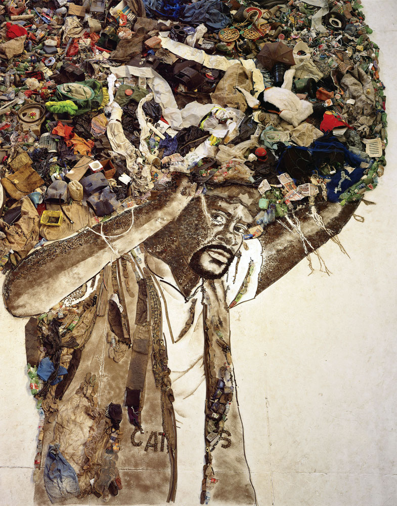 Vik Muniz (Brazilian, b. 1961) 'Atlas (Carlao)' 2008 Vik Muniz (Brazilian, b. 1961) 'Atlas (Carlao)' 2008