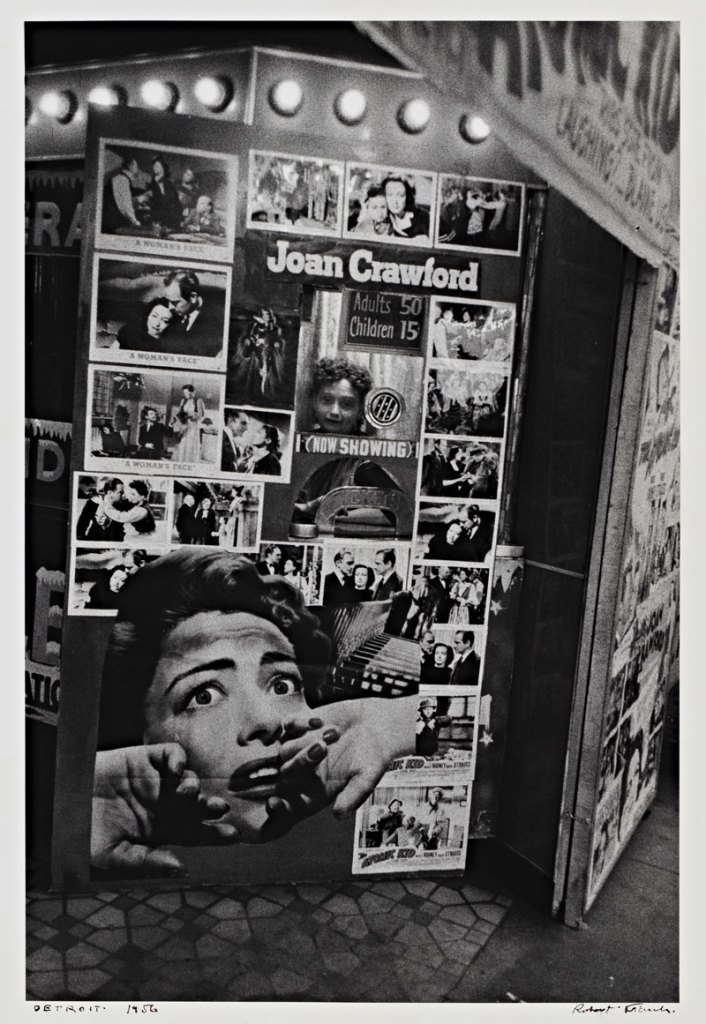 Robert Frank (American born Switzerland, 1924-2019) 'Detroit' 1955 from the exhibition 'Robert Frank in America' at the Cantor Arts Center, Stanford University, September 2014 - January 2015
