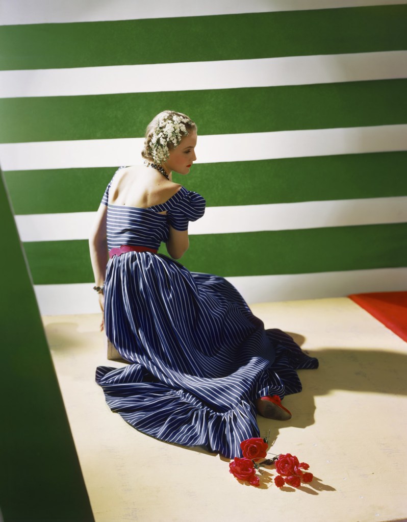 Horst P. Horst (German-American, 1906-1999) 'Dress by Hattie Carnegie' 1939