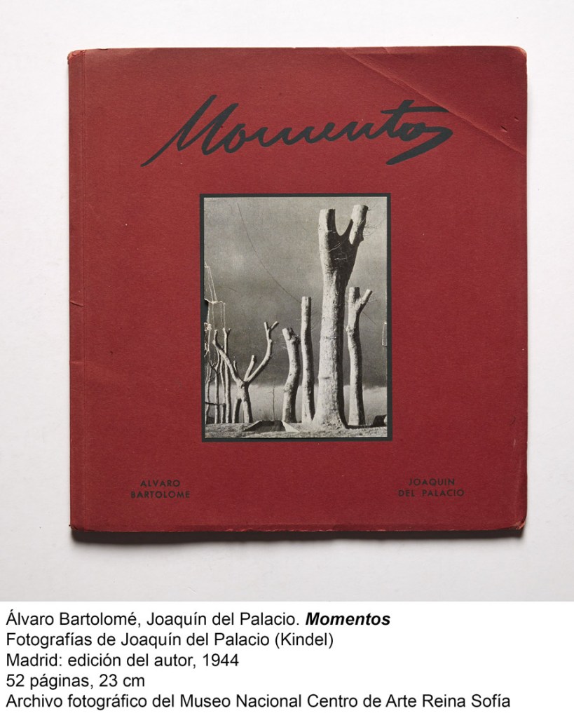 Álvaro Bartolomé (poems) and Joaquín del Palacio (Spanish, 1905-1989) (photographer) 'Momentos' 1944 Madrid: edición del autor from the exhibition 'photobooks. Spain 1905-1977' at the Museo Nacional Centro de Art Renia Sofia, Madrid, May 2014 - January 2015