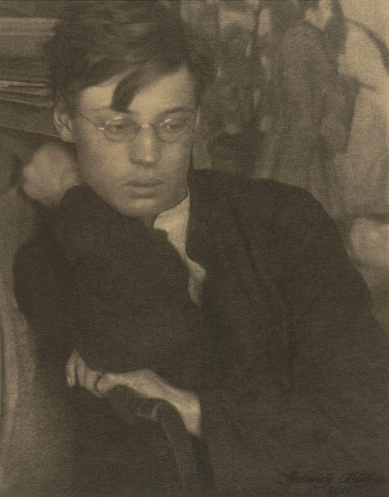 Heinrich Kühn (American, 1866-1944) 'Walther Kühn' 1911