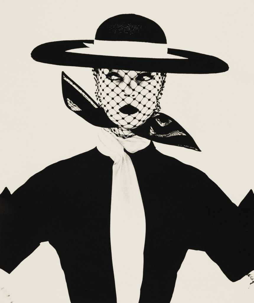 Irving Penn (American, 1917-2009) 'Black and White Vogue Cover (Jean Patchett)' New York, 1950 Irving Penn (American, 1917-2009) 'Black and White Vogue Cover (Jean Patchett)' New York, 1950