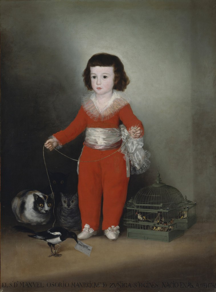 Francisco Goya (Spanish, 1746-1828) 'Manuel Osorio Manrique de Zuñiga' c. 1788