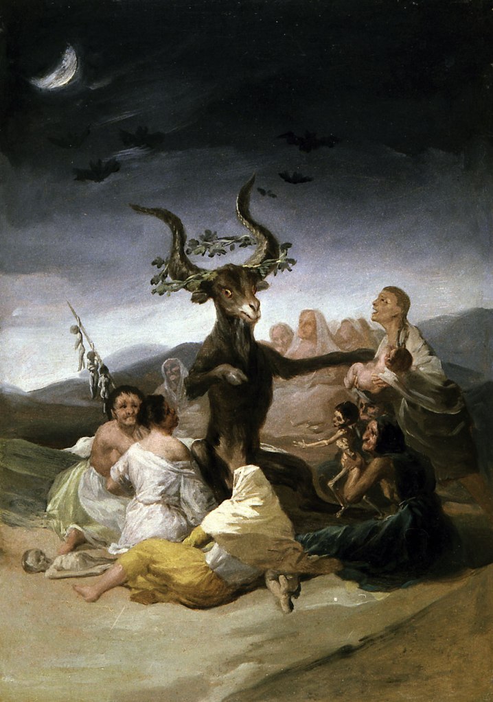 Francisco Goya (Spanish, 1746-1828) 'Witches' Sabbath' 1797-1798