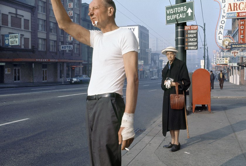 Fred Herzog (German, 1930-2019) 'Man with Bandage' 1968