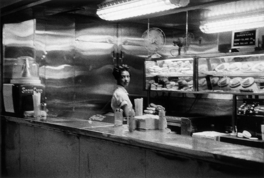 Robert Frank. 'Coffee Shop Railway Station' 1955-56