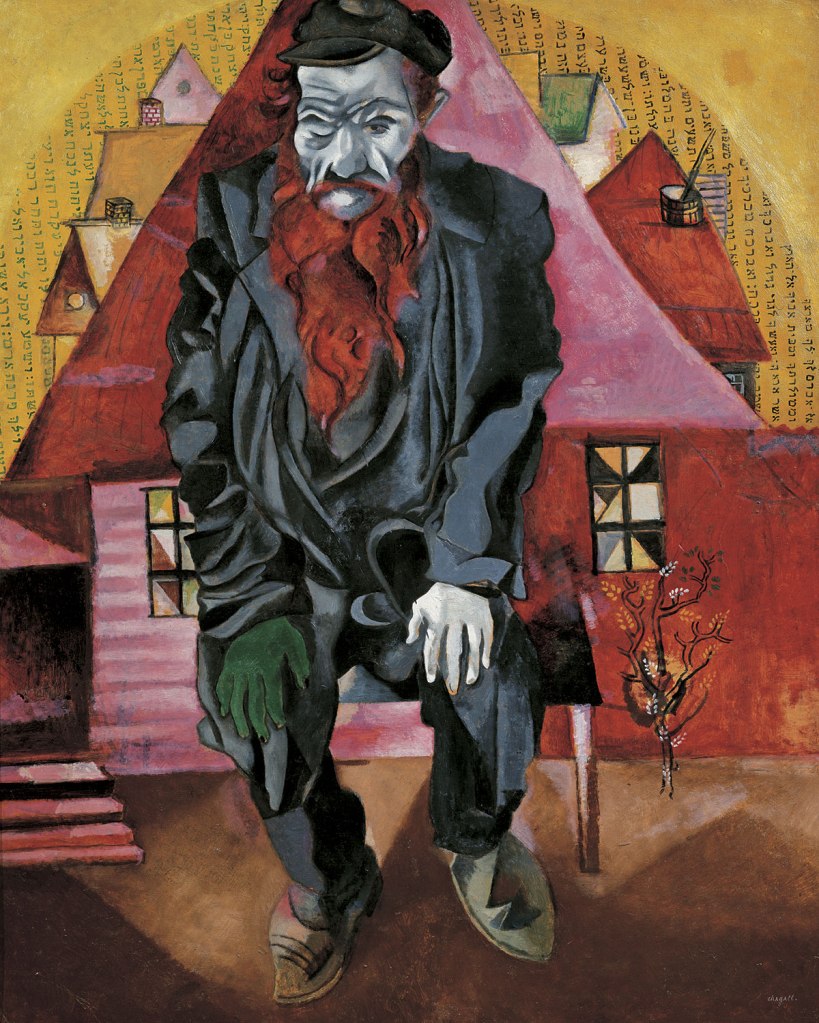 Marc Chagall (French born Russia, 1887-1985) 'Red Jew' 1915 Marc Chagall (French born Russia, 1887-1985) 'Red Jew' 1915