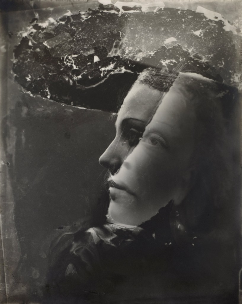 Dora Maar (French, 1907-1997) 'Double Portrait with Hat' c. 1936-1937