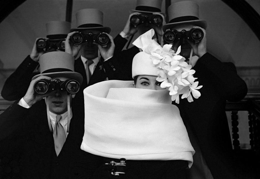 Frank Horvat (French, 1928-2020) 'Givenchy Hat For Jardin des Modes, Paris' 1958