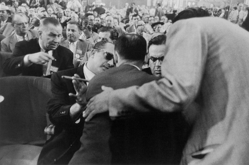 Robert Frank. 'Convention hall, Chicago' 1956