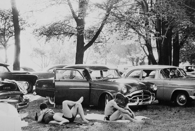 Robert Frank. 'Public park - Ann Arbor, Michigan' 1955