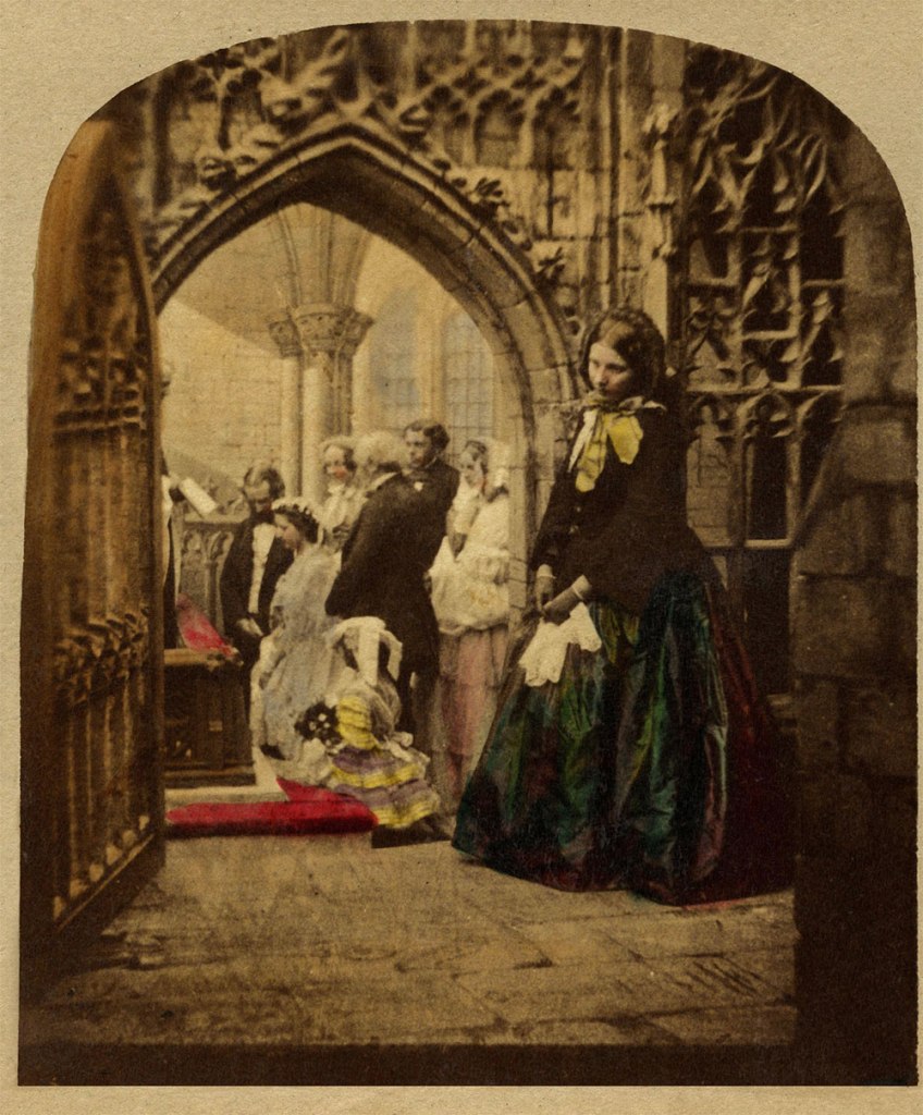 James Elliott (British, active 1860s) 'Broken Vows' Nd (detail)