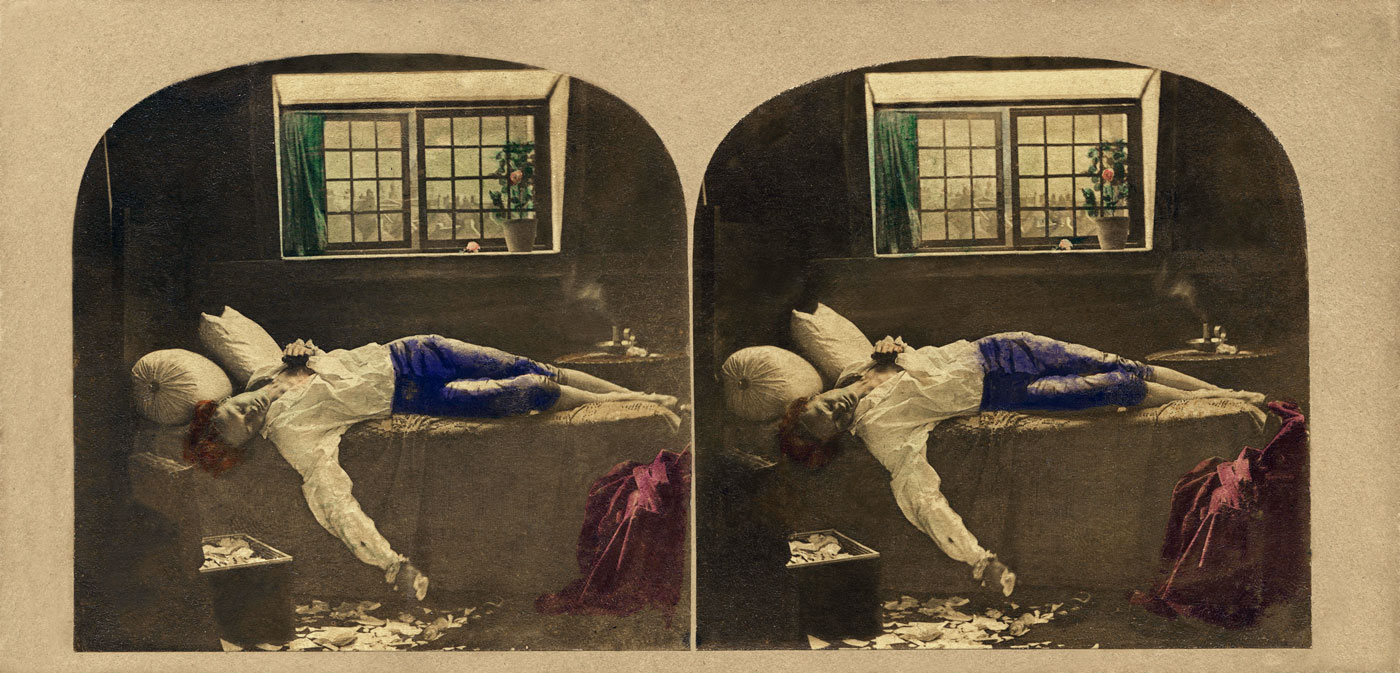 James Robinson. 'The Death of Chatterton' 1859
