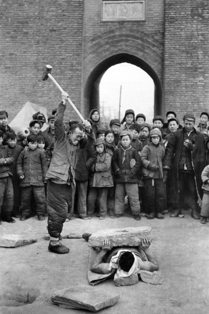Marc Riboud (French, 1923-2016) 'Street Show' Beijing, China, 1957