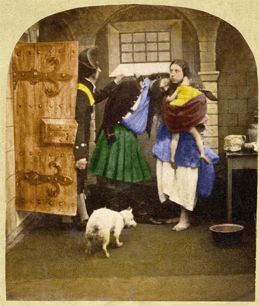 Alexis Gaudin (French, 1816-1894) 'Untitled, after Millais, The Order of Release' c. 1855 (detail)