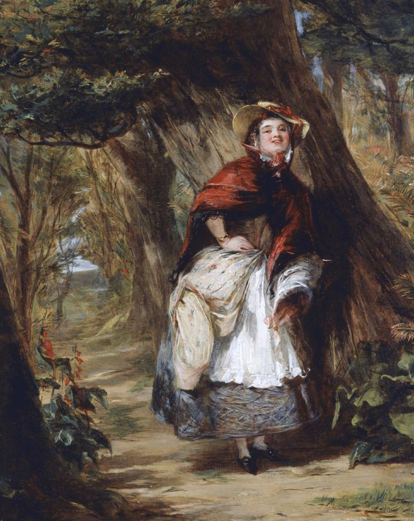 William Powell Frith (English, 1819-1909) 'Dolly Varden' c. 1842-1849