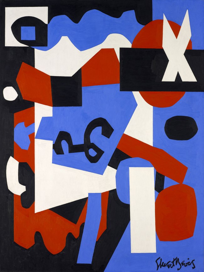 Stuart Davis (American, 1892-1964) 'Ready-to-Wear' 1955