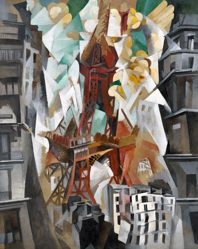 Robert Delaunay (French, 1885-1941) 'Champs de Mars: The Red Tower' 1911/1923