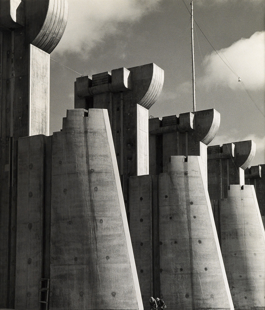 Margaret Bourke-White (American, 1904-1971) 'Fort Peck Dam, Montana' 1936