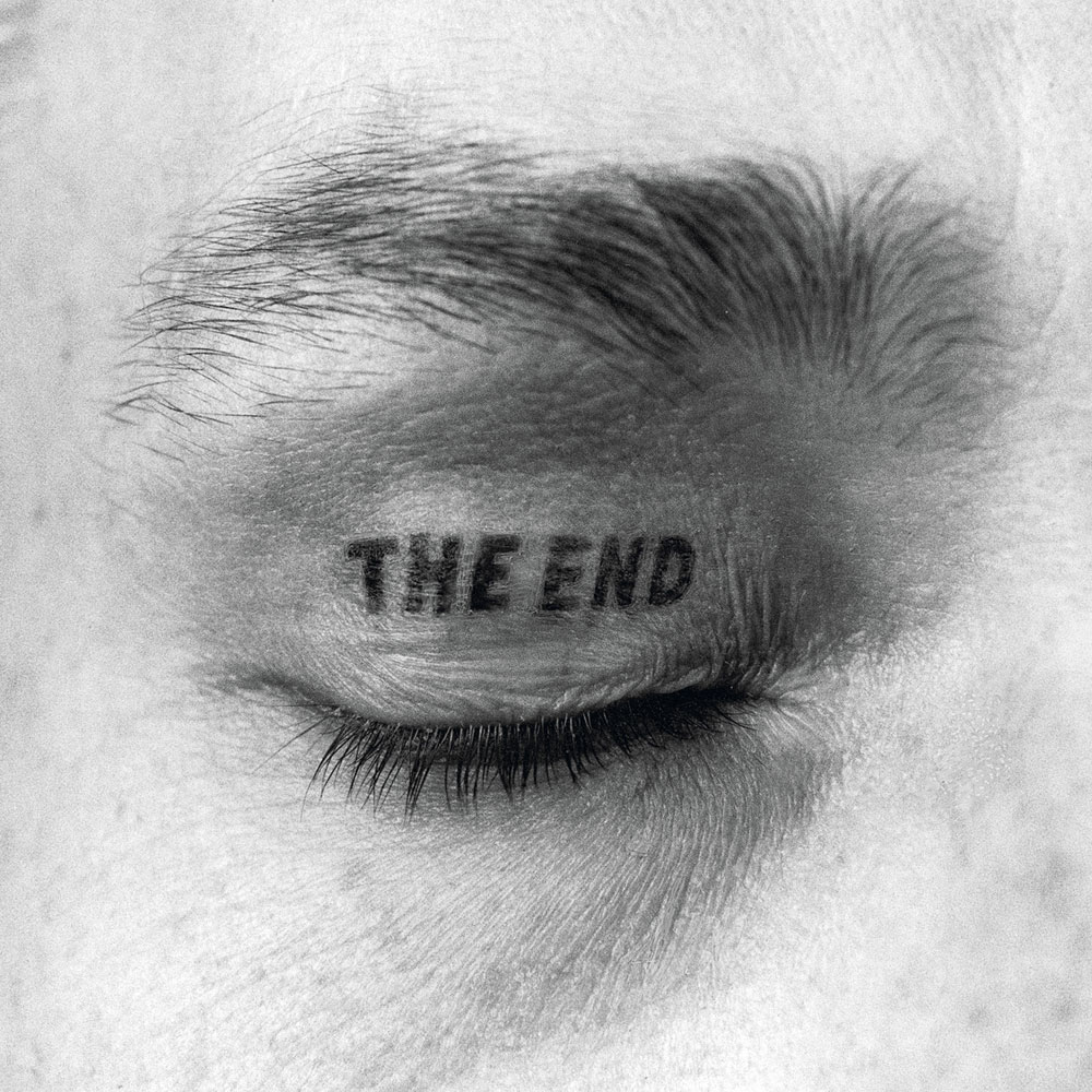 Timm Ulrichs (German, b. 1940) 'The End Eyelid tattoo' 1970/1981/1997