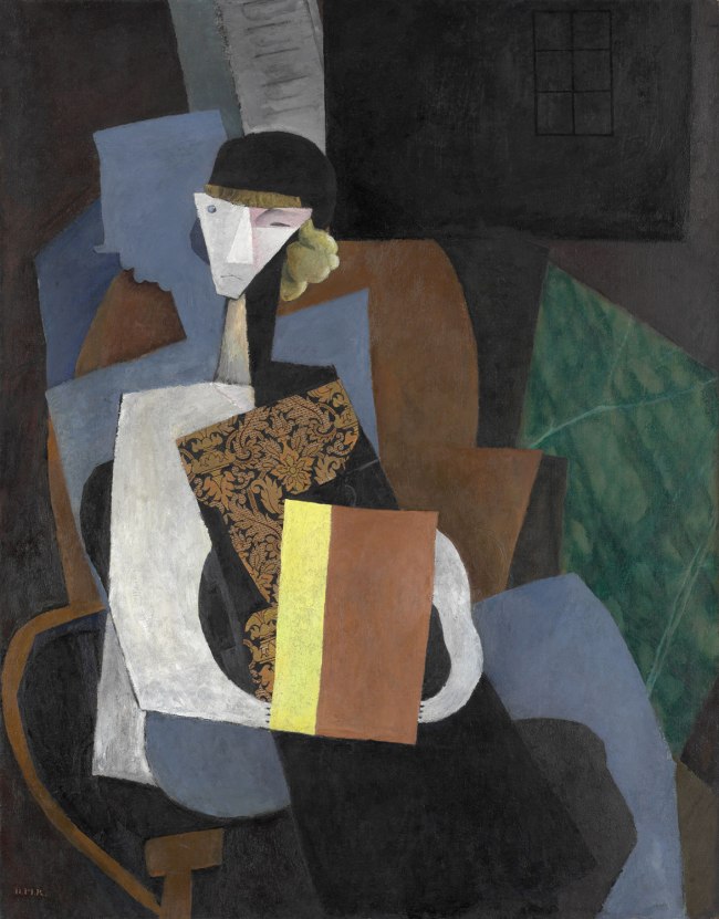 Diego Rivera (Mexican, 1886-1957) 'Portrait of Marevna' c. 1915