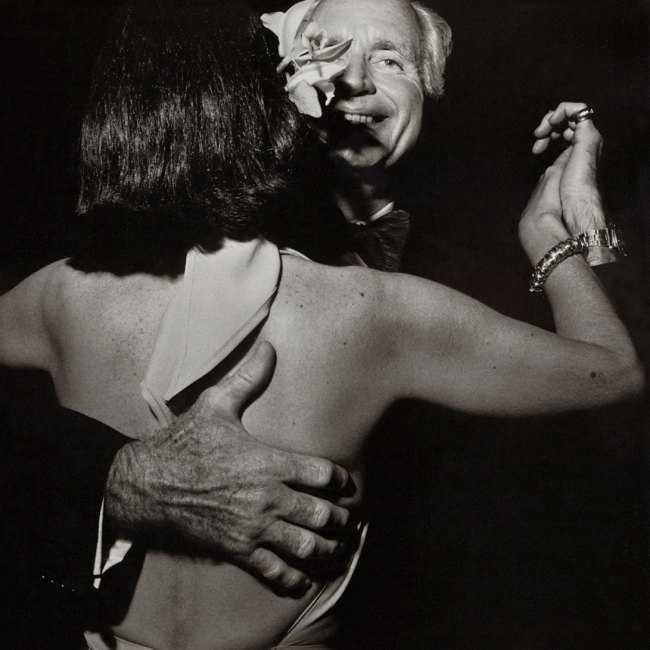 Larry Fink (American, 1941-2023) 'Benefit, MoMA, New York' 1977