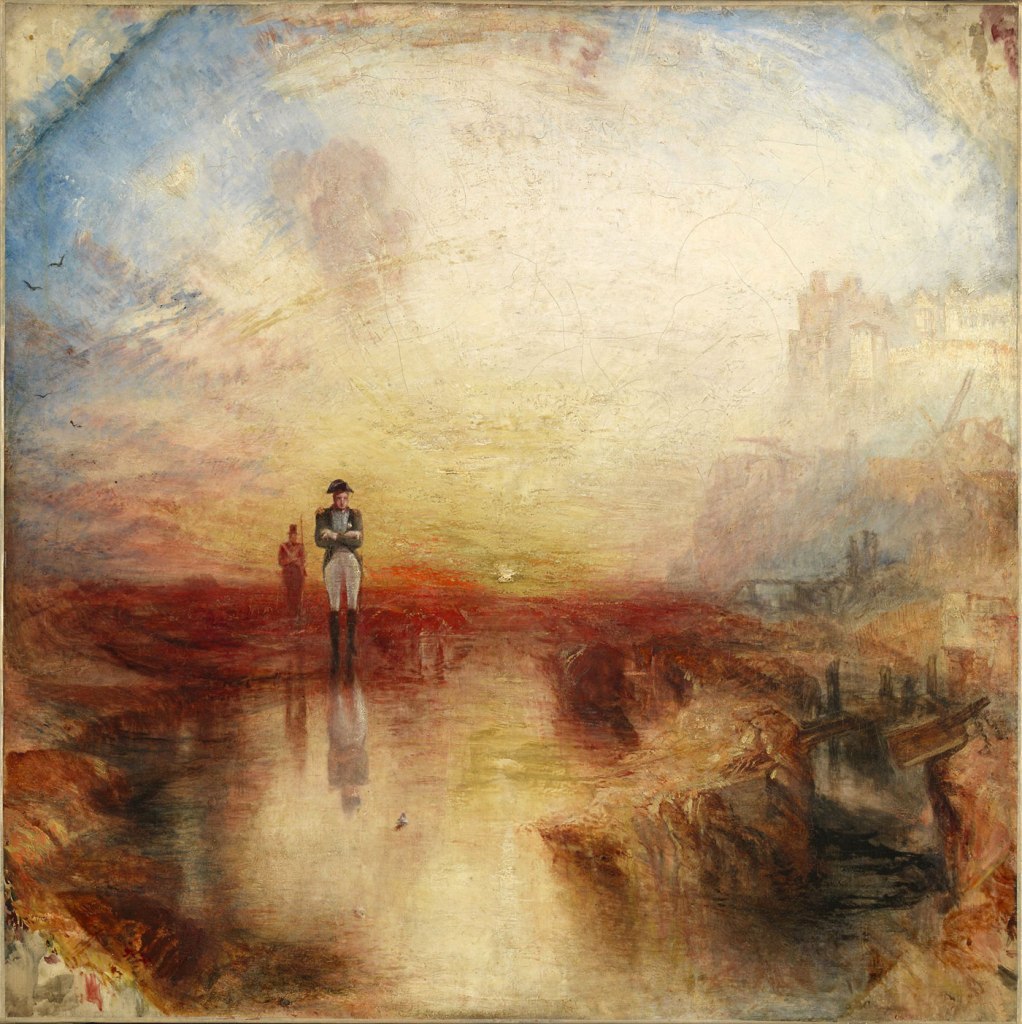 Joseph Mallord William Turner (British, 1775-1851) 'War. The Exile and the Rock Limpet' Exhibited 1842