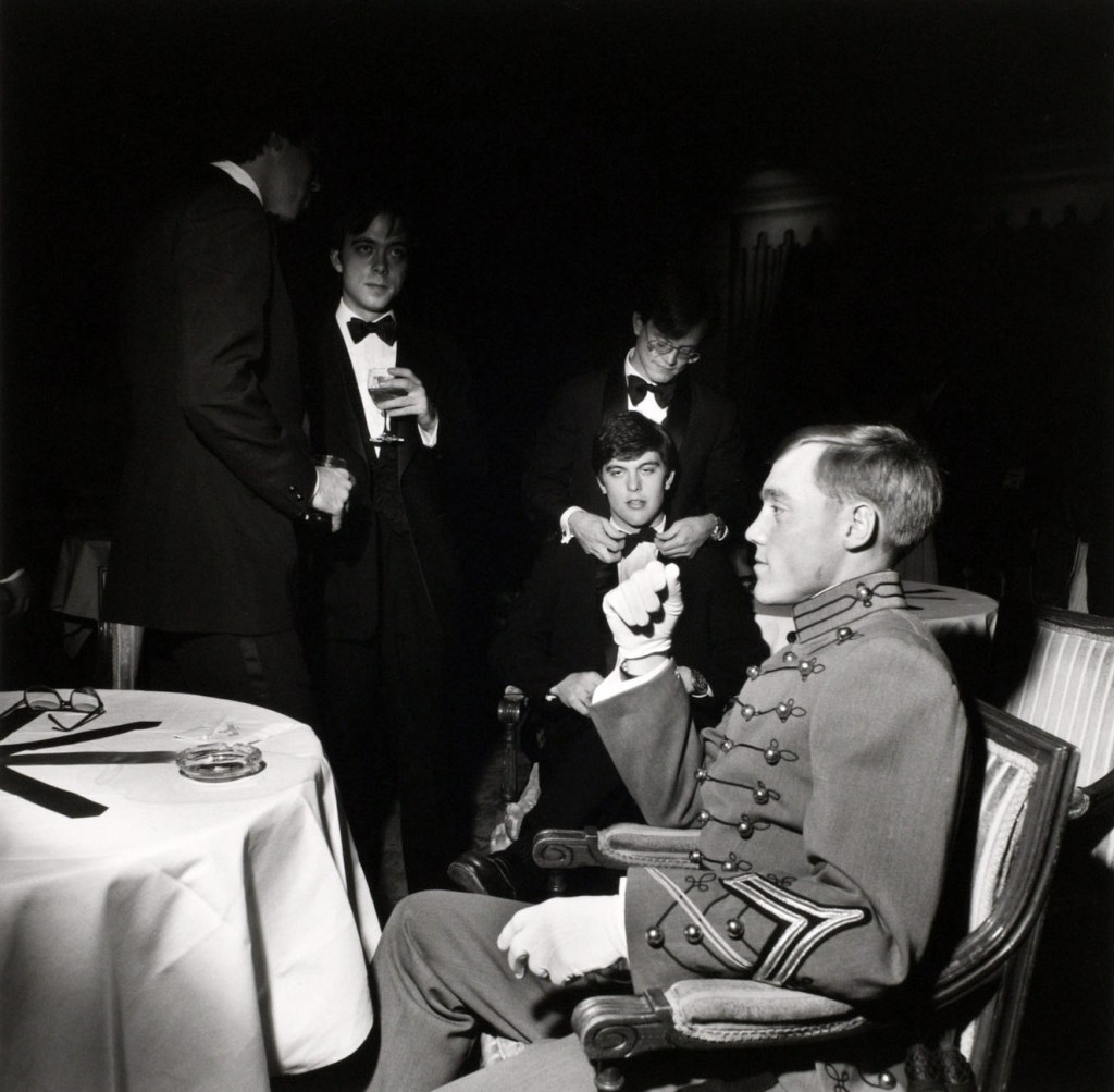 Larry Fink (American, 1941-2023) '2nd Hungarian Ball' 1978