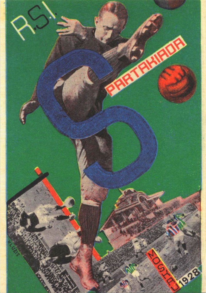 Gustav Klutsis (Latvian, 1895-1938) 'Postcard for the All Union Spartakiada Sporting Event' 1928 