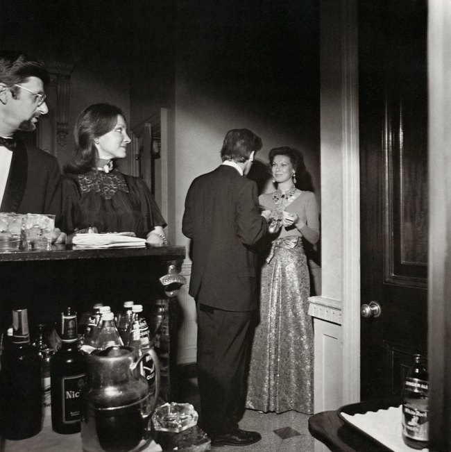 Larry Fink (American, 1941-2023) 'Russian Ball, New York City' 1976