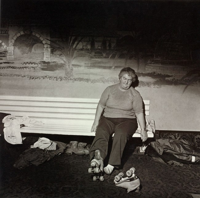 Larry Fink (American, 1941-2023) 'Skating Rink' 1980