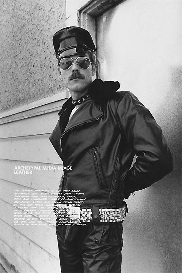 Hal Fischer (American, b. 1950) 'Archetypal Media Image Leather' 1977/2014 From 'Gay Semiotics' 1977