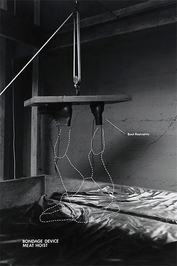 Hal Fischer (American, b. 1950) 'Bondage Device Meat Hoist' 1977/2014 From 'Gay Semiotics' 1977