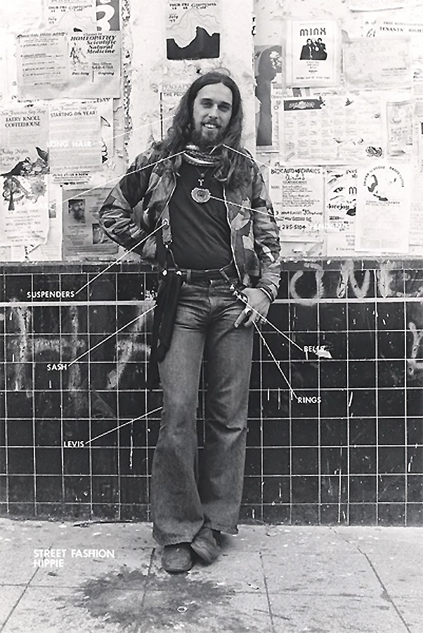 Hal Fischer (American, b. 1950) 'Street Fashion Hippie' 1977/2014 From 'Gay Semiotics' 1977