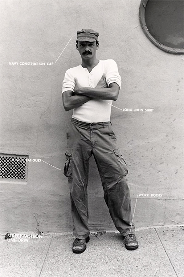 Hal Fischer (American, b. 1950) 'Street Fashion Uniform' 1977/2014 From 'Gay Semiotics' 1977