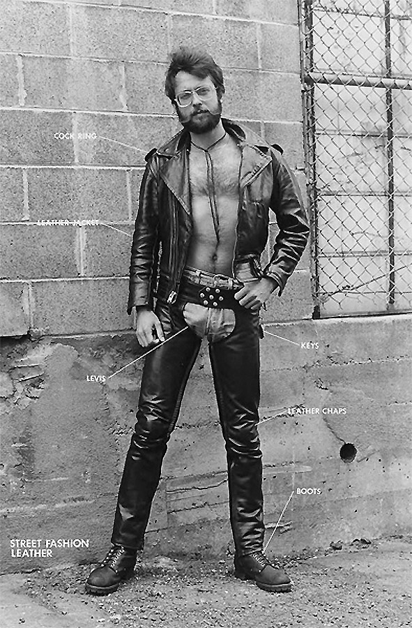 Hal Fischer (American, b. 1950) 'Street Fashion Leather' 1977/2014 From 'Gay Semiotics' 1977