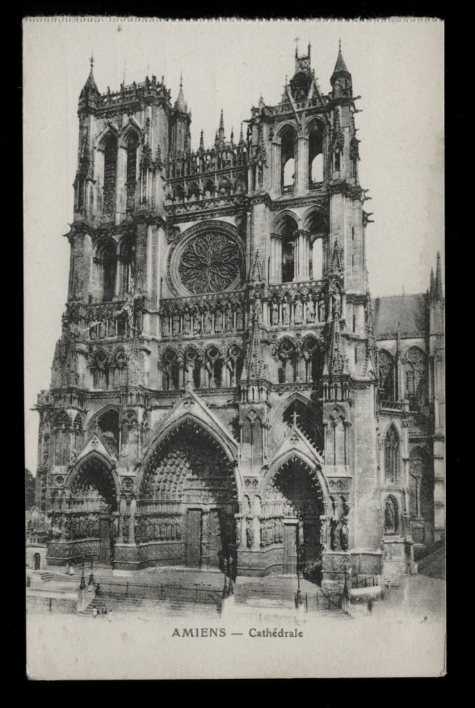 L. Caron (French, editor) B & G, Lyon (Publisher) 'Amiens – Cathedral' Nd