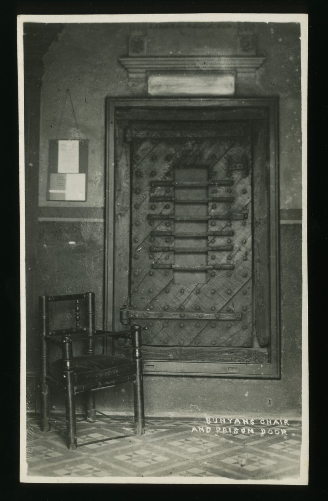 Unknown maker (British) 'Bunyan's Chair and Prison Door' Nd