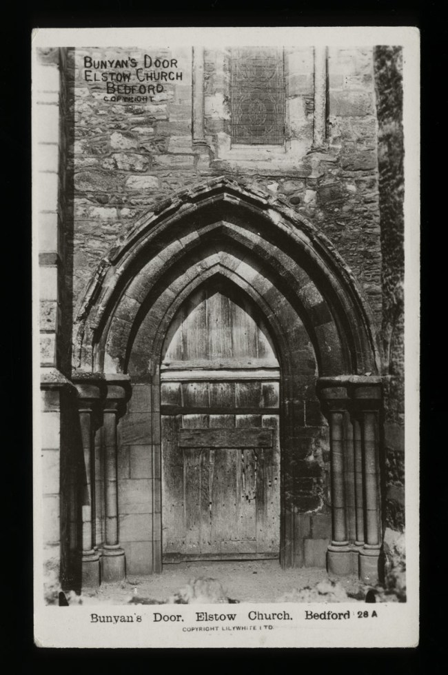 Lilywhite Ltd., (British) 'Bunyan's Door. Elstow Church. Bedford' Nd