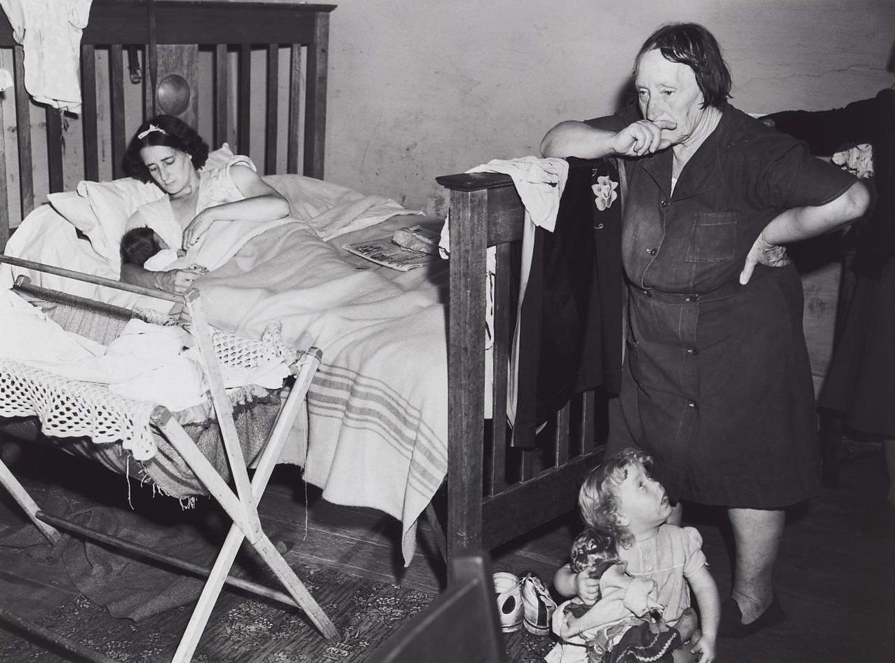 David Moore (Australian, 1927-2003) 'Redfern Interior' 1949 David Moore (Australian, 1927-2003) 'Redfern Interior' 1949