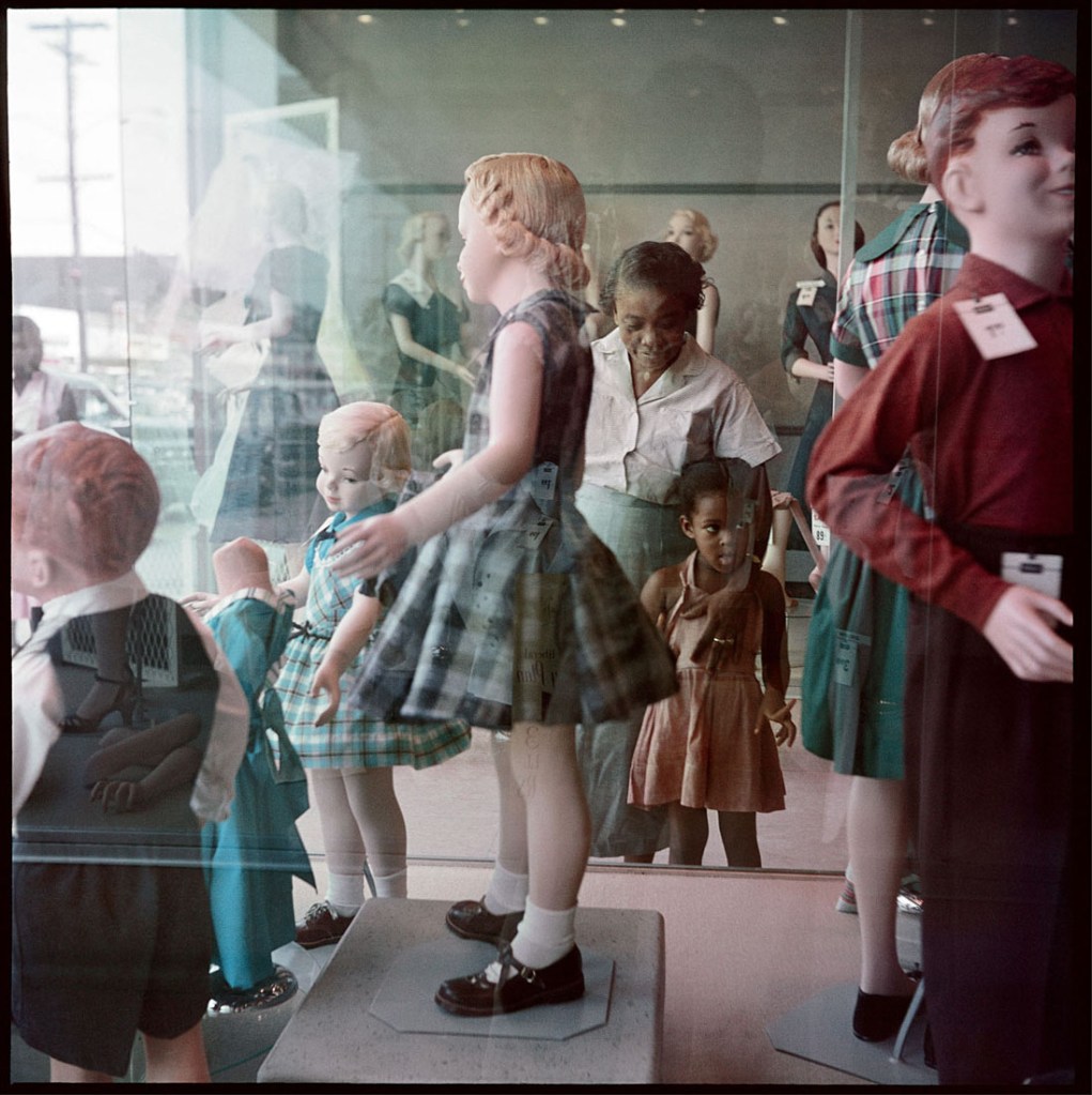 Gordon Parks (American, 1912-2006) 'Ondria Tanner and Her Grandmother Window-Shopping, Mobile, Alabama' 1956