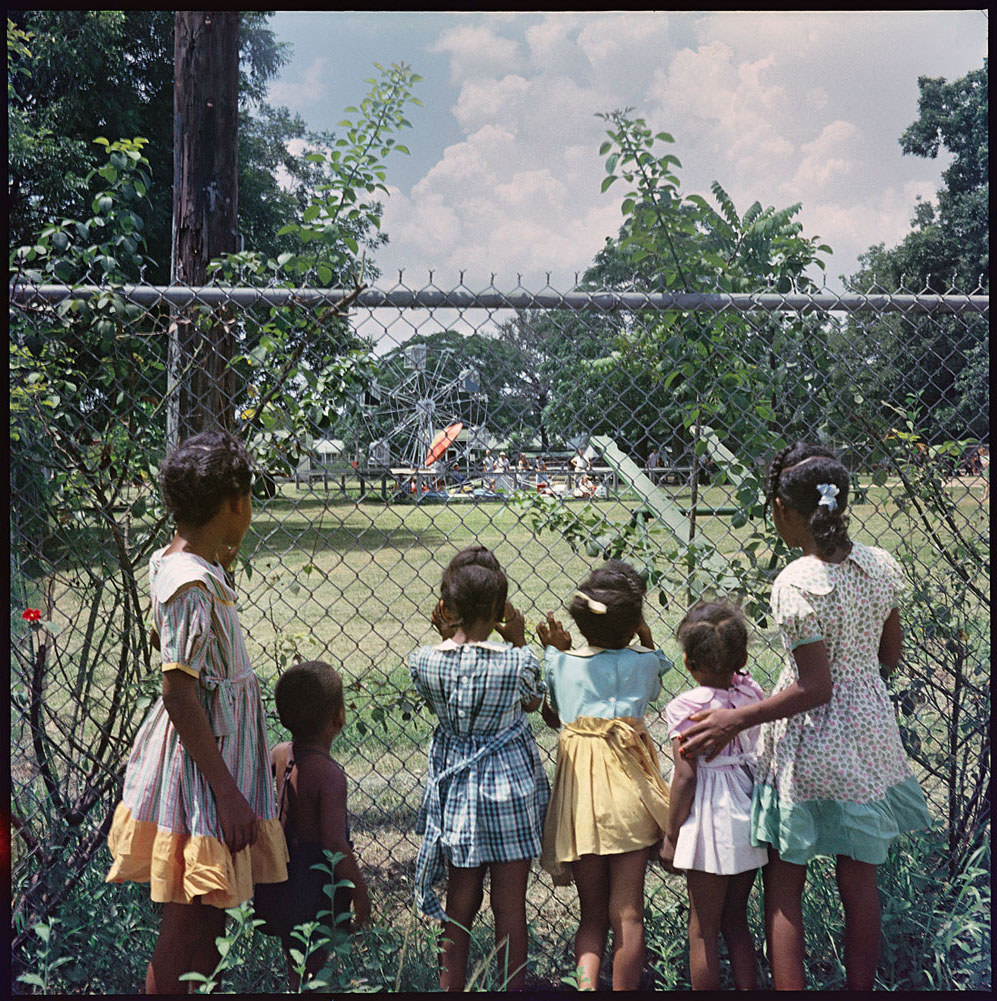 Gordon Parks (American, 1912-2006) 'Outside Looking In, Mobile, Alabama' 1956