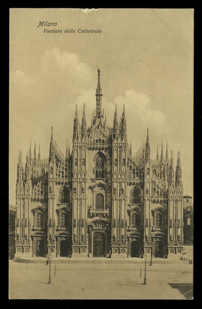 Luigi Grassi, Milano (Italian) 'Milano, Facciata della Cattedrale [Facade of Milan Cathedral]' Nd