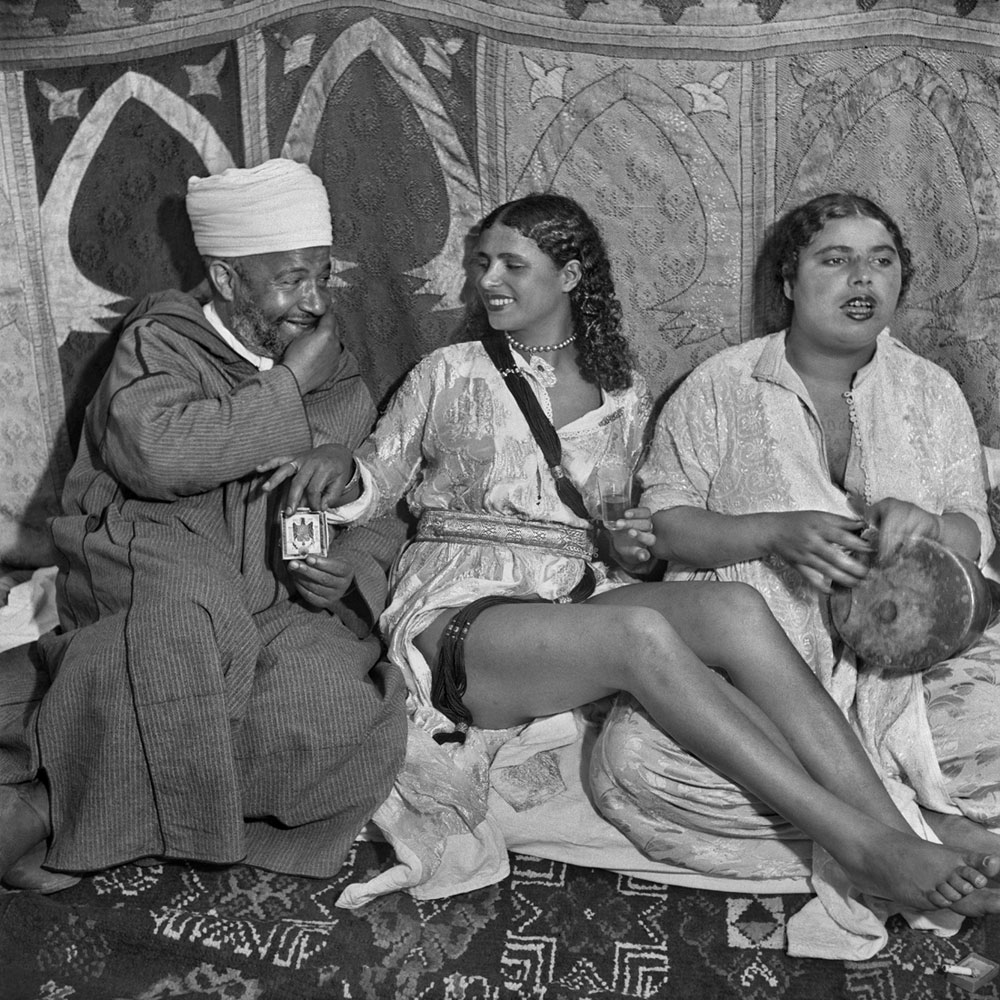 Nicolás Muller (Spanish born Hungary, 1913-2000) 'Danseuse' Larache, Maroc, 1942