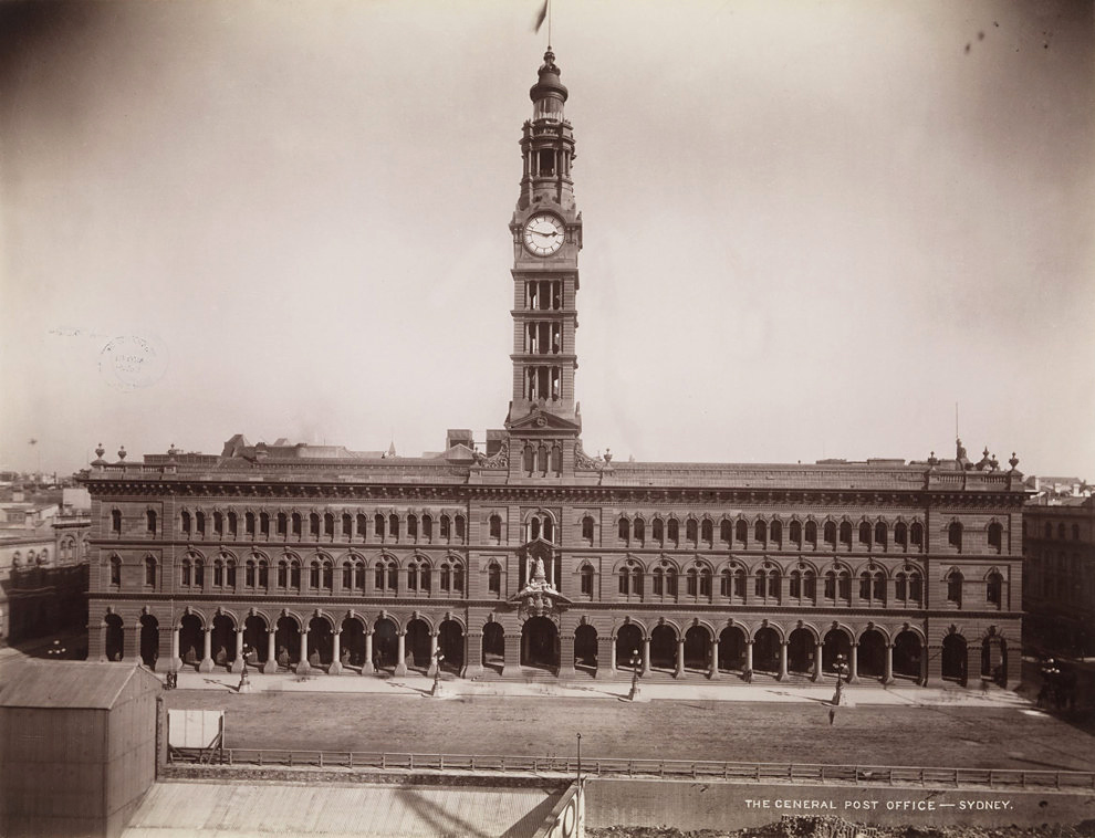 NSW Government Printer. 'The General Post Office, Sydney' 1892–1900 NSW Government Printer. 'The General Post Office, Sydney' 1892–1900