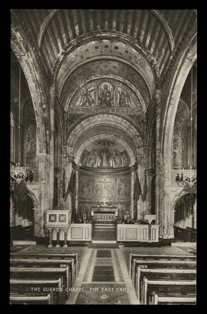 Raphael Tuck & Sons (British) 'The Guard's Chapel, The East End' Nd