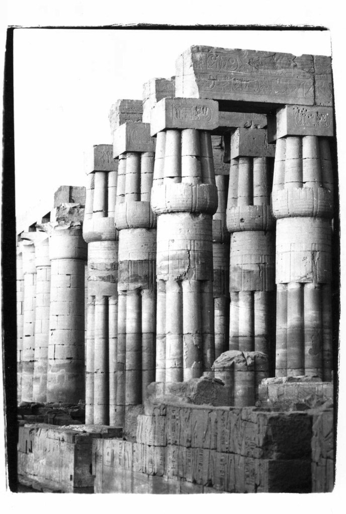 Andy Warhol (American, 1928-1987)  Luxor Temple c. 1977 (detail)